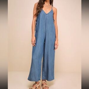 NWT Chambray Jumpsuit
